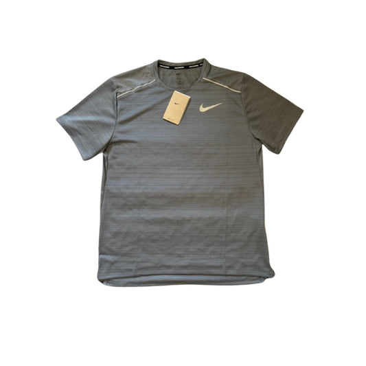 NIKE SMOKE GREY MILER 1.0 T-SHIRT