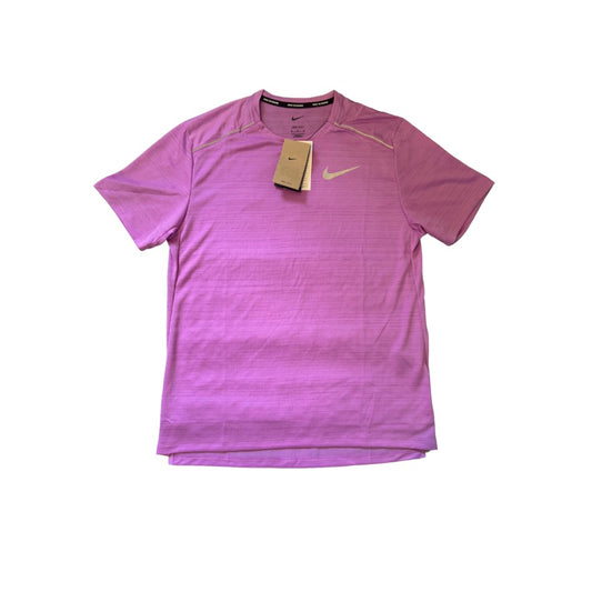 NIKE RUSH FUSCHIA MILER 1.0 T-SHIRT