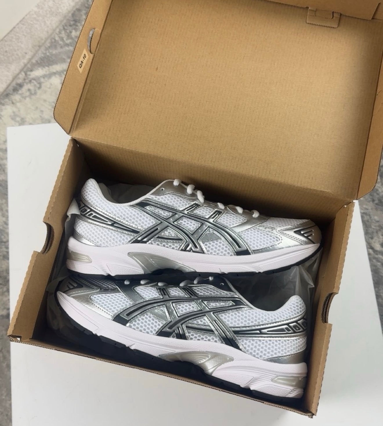 ASICS GEL-1130 WHITE/PURE SILVER