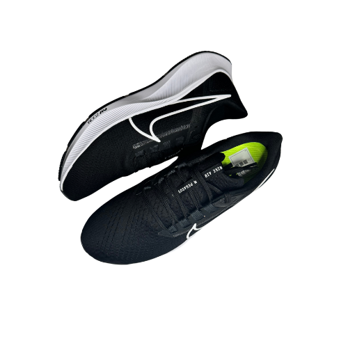 NIKE BLACK/WHITE ZOOM PEGASUS 38 TRAINER