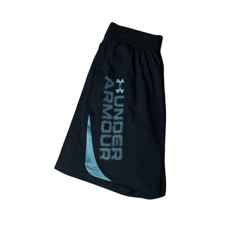 UNDER ARMOUR BLACK/BLUE SHORTS