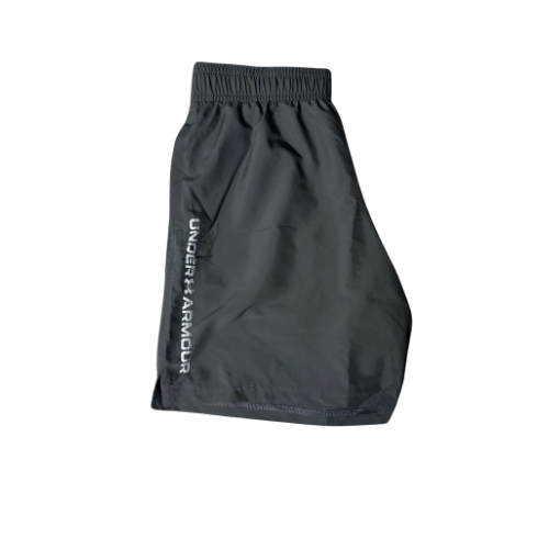 UNDER ARMOUR GREY WORDMARK SHORTS